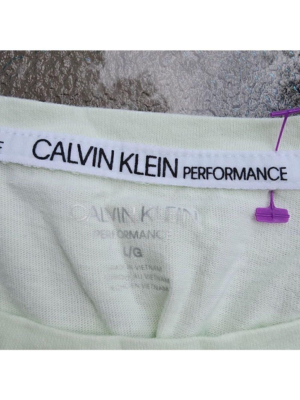 Calvin Klein T Shirt Large Mint Green #T51 - Picture 2 of 7